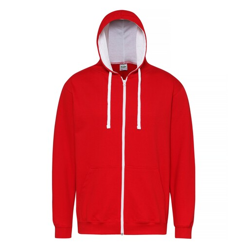 Moletom com zíper Awdis Varsity