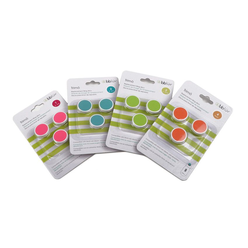 MANUCURE PACK DE 3 DISQUES DE REMPLACEMENT TRIMO ÉTAPE 3 (6-12 MOIS) - Ecru