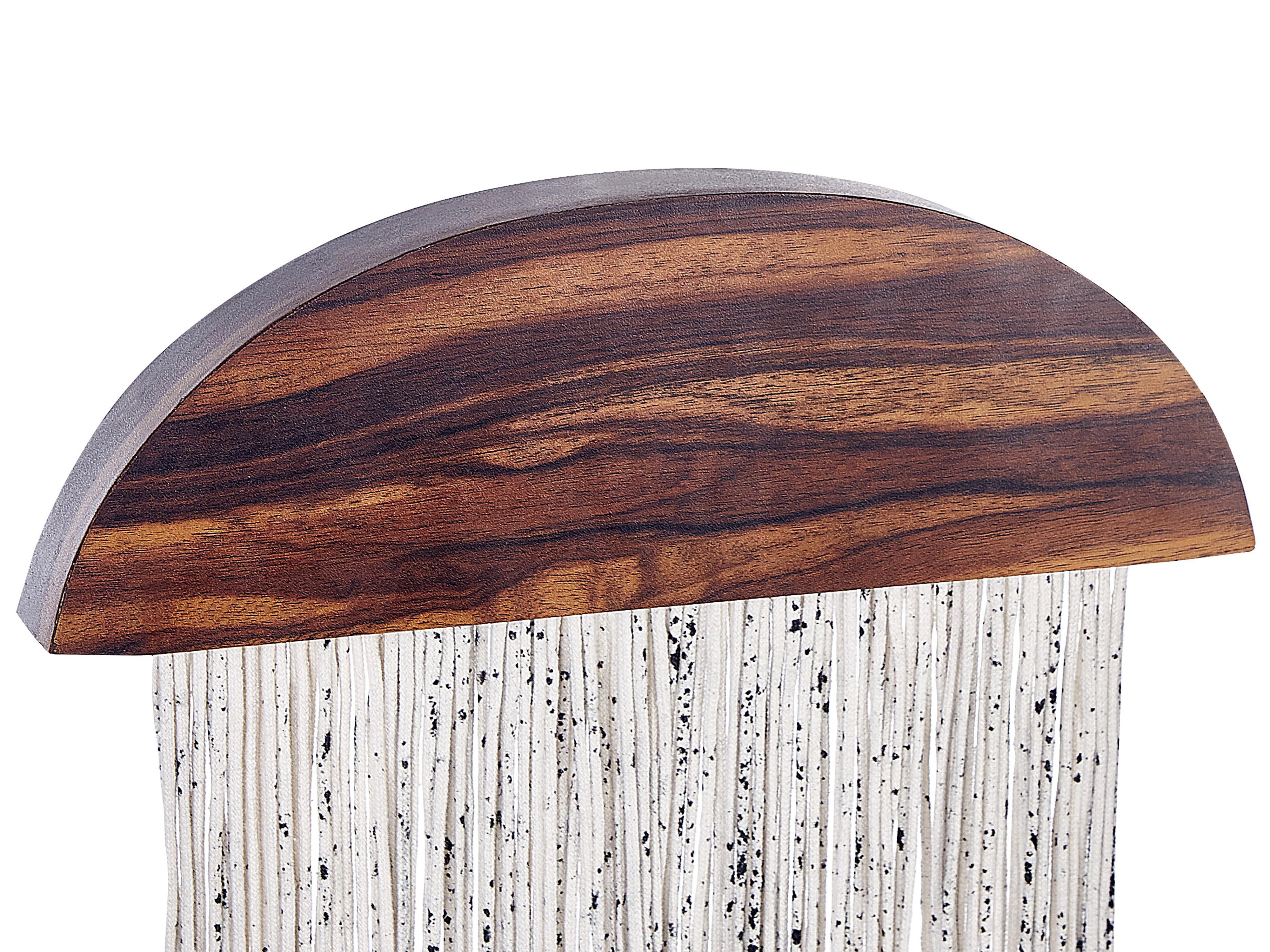Wanddecoratie ZIKIRIA Populierenhout 92 cm Donkerbruin