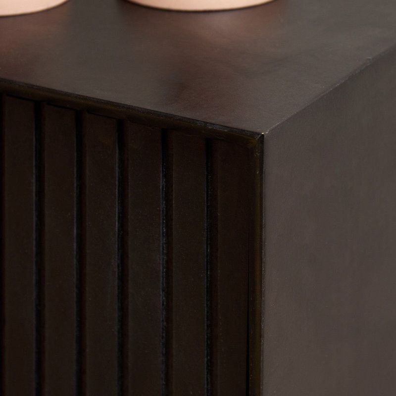 StarFurn - Madison - Tv-meubel - Zwart - Mangohout - 120cm