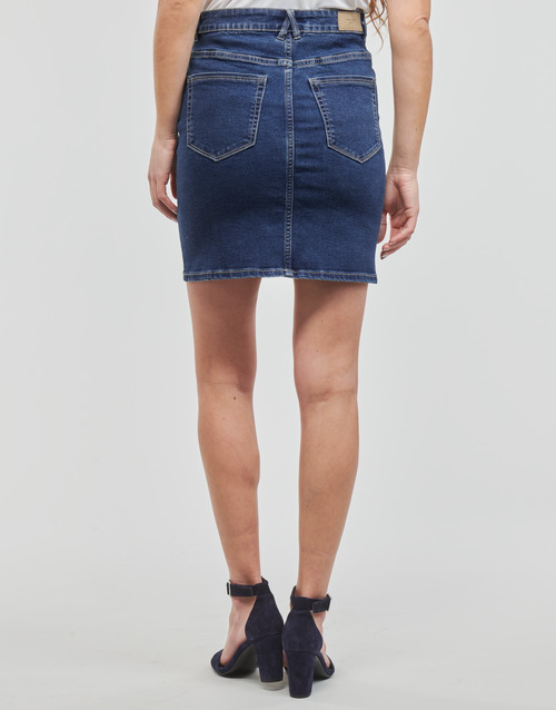 Vero Moda - VMLUNA HR DENIM SKIRT MIX GA - Bleu Medium