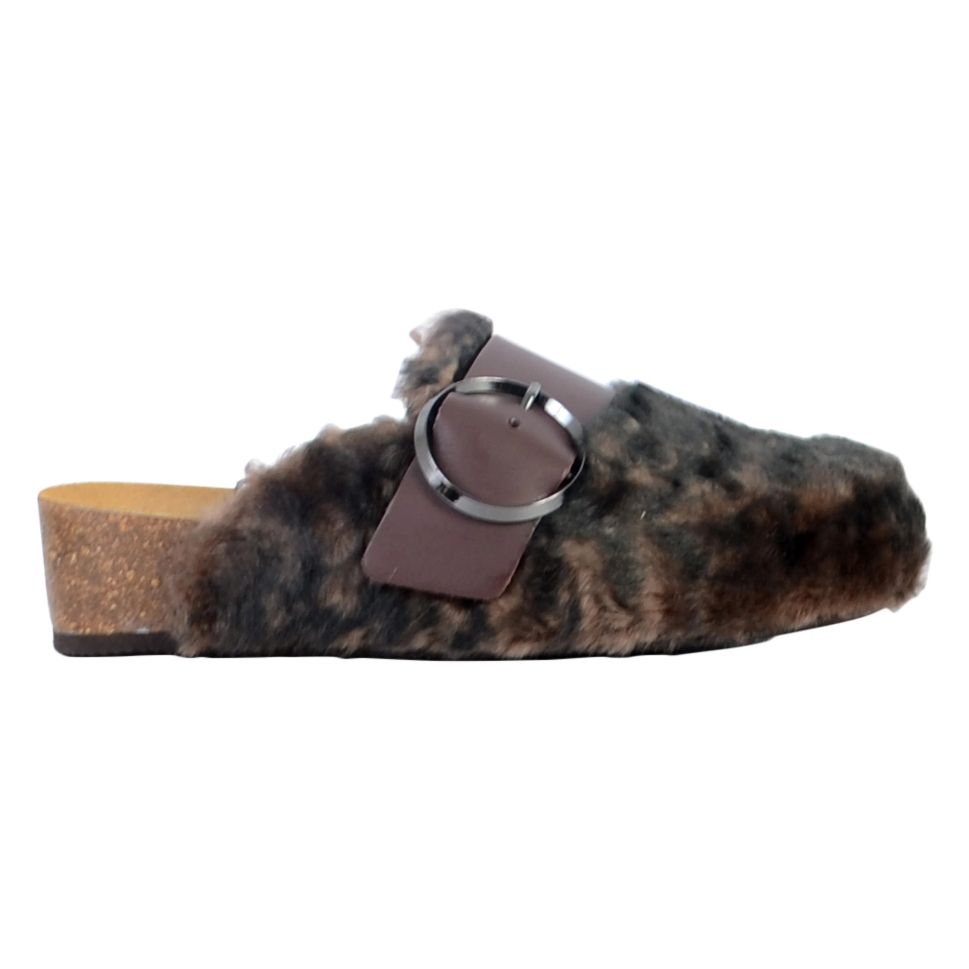 Mules cuirmonique | Marron