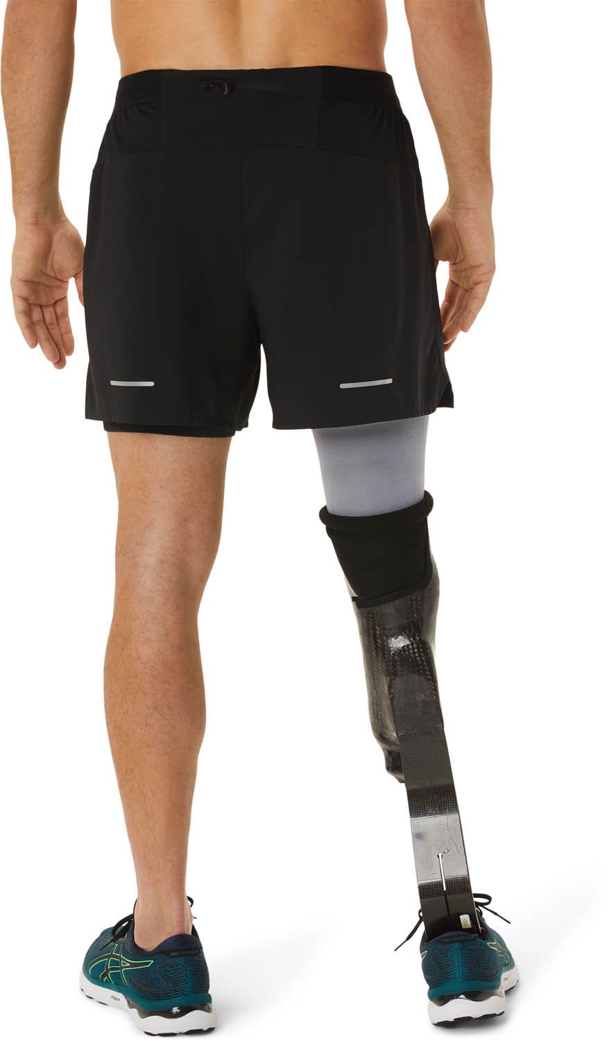 ASICS  Road 2-N-1 5 In Short Zwart