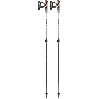 Leki Spin Shark SL Stock White-smokegreen-dark Anthracite