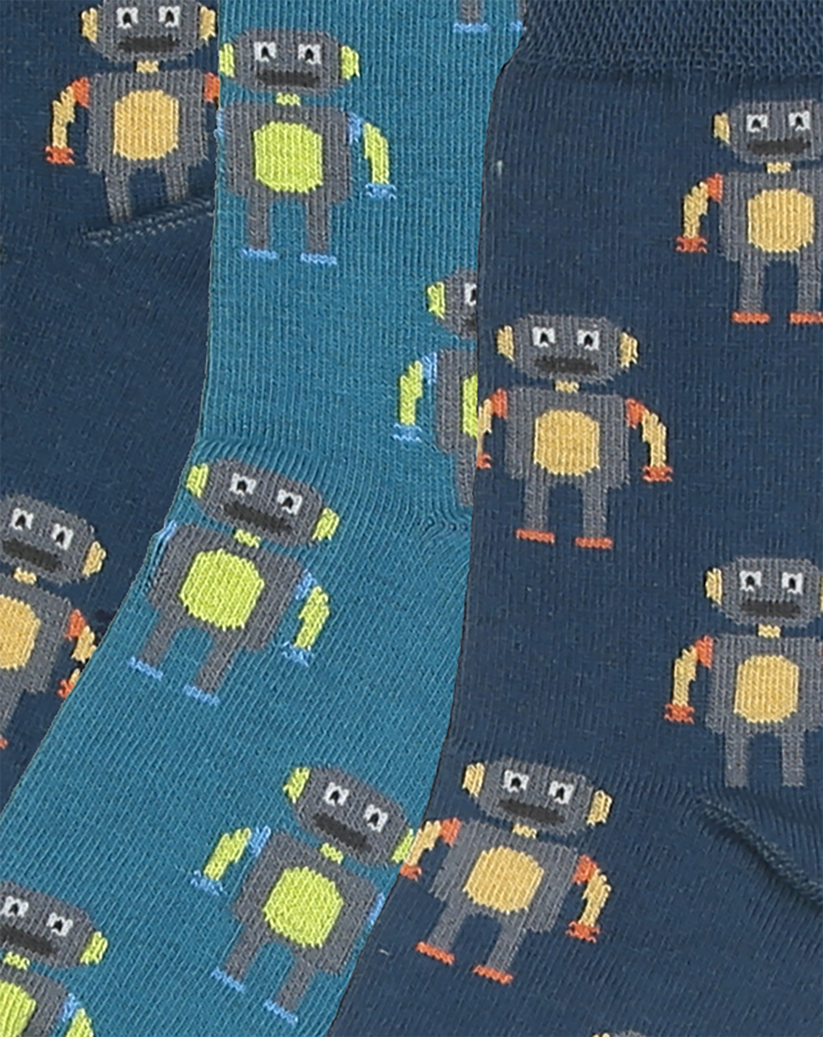 Söckchen ROBOTER 3er Pack in bunt