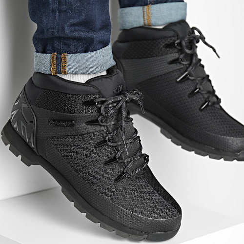 Boots Euro Sprint Mid Hiker Waterproof A1QHR Black Knit