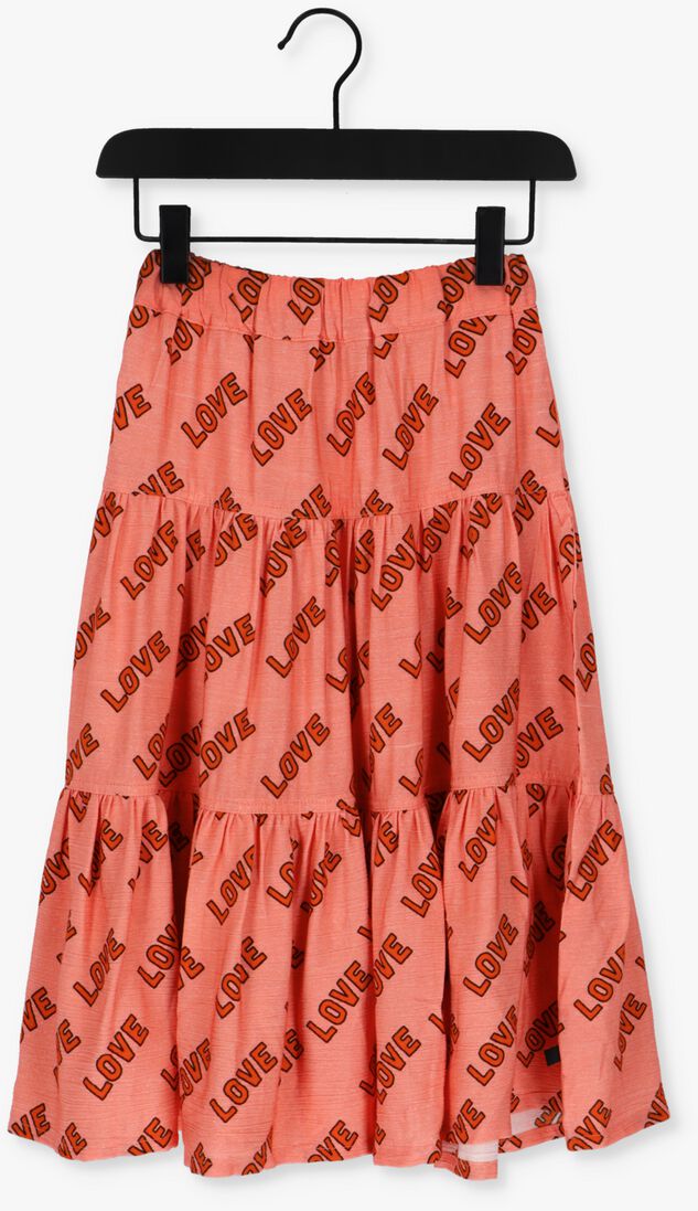 CARLIJNQ lichtroze carlijnq midirok love - flared skirt