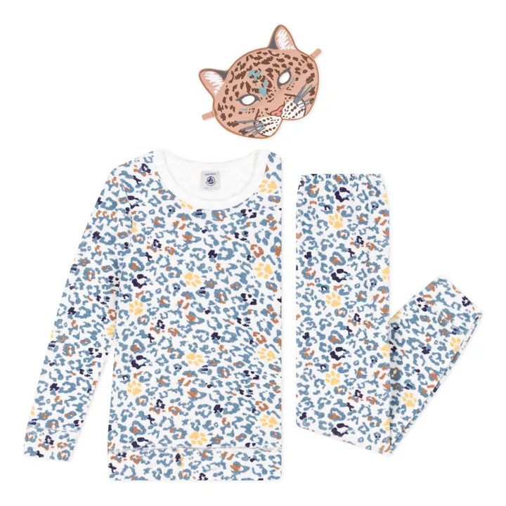 Petit Bateau Pyjama Bouclette Eponge | Ecru