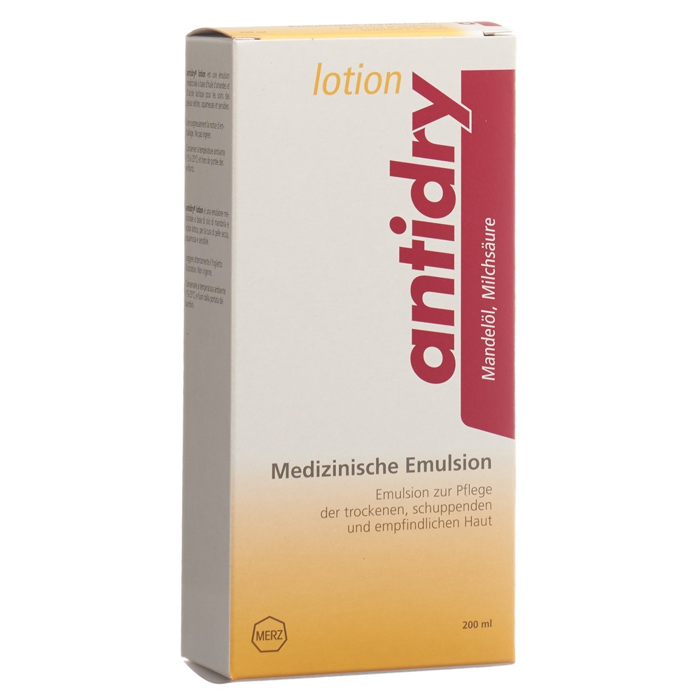 ANTIDRY Lotion Emulsion<br>200 ml, Emulsion zur Anwendung auf der Haut