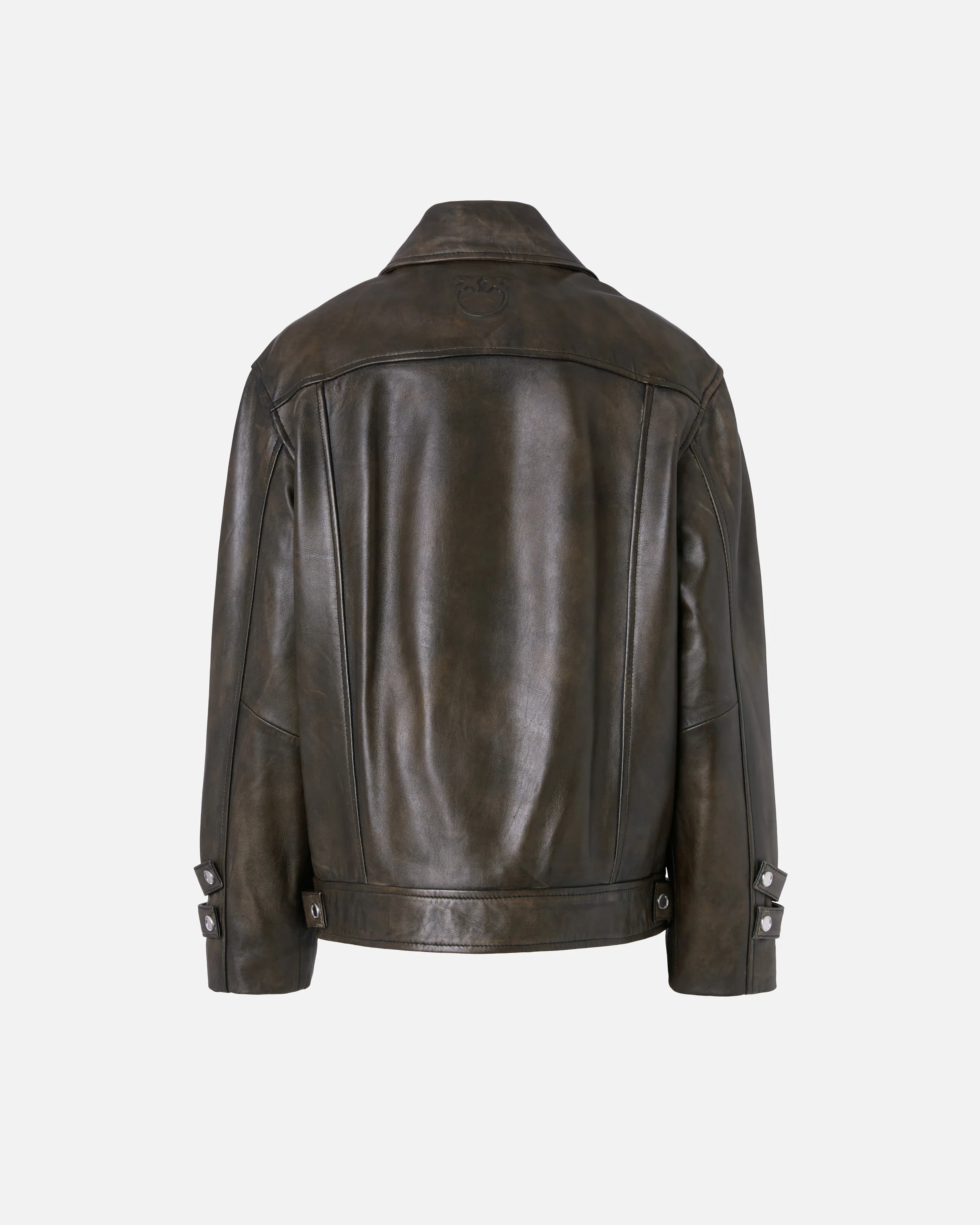 Blouson effet vieilli | Noir