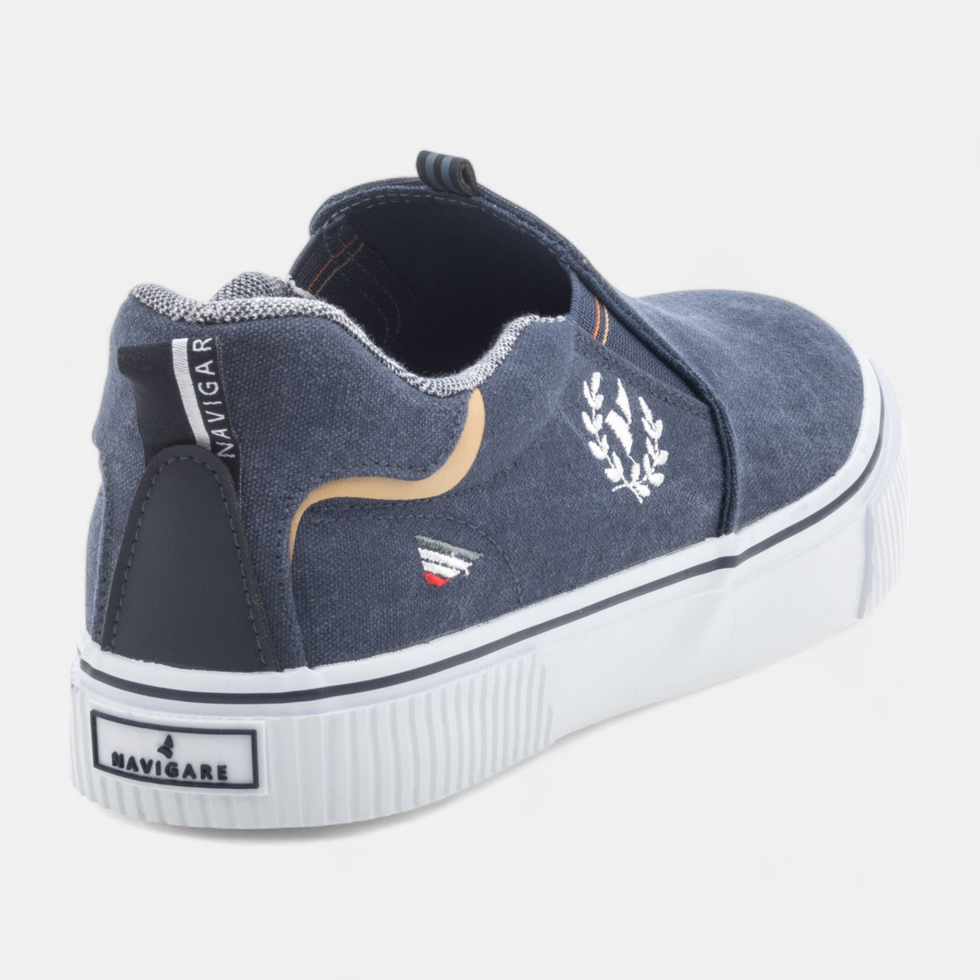 Baskets en toile Homme bleu marine