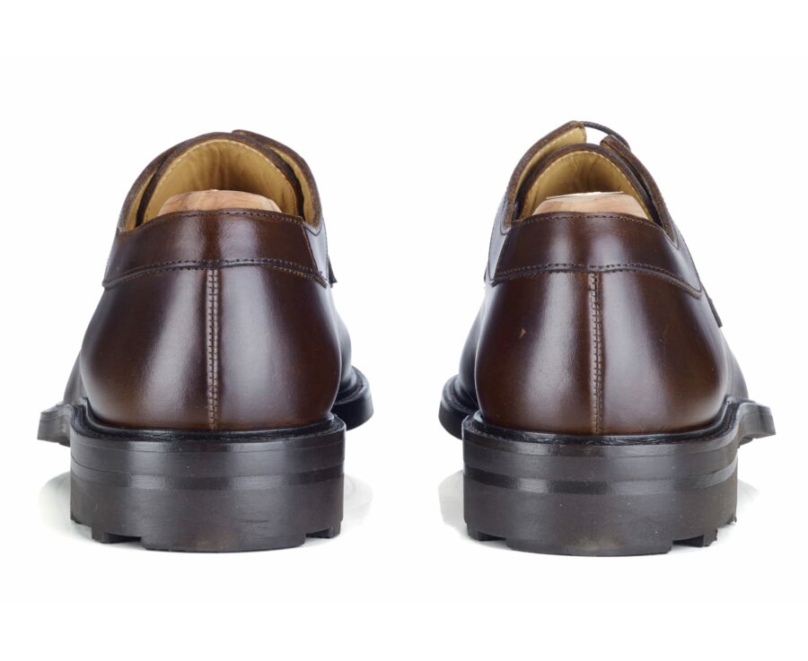 Derbies homme Chocolat semelle gomme - HUDSON GOMME COUNTRY