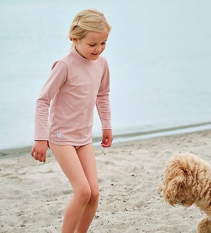Petit Crabe Badeshirt - Sydney - UV50+ - Puderpink