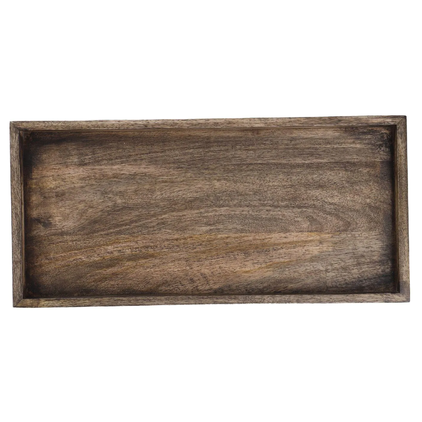 Dekoschale Natur, braun, 40 x 19 x 3 cm