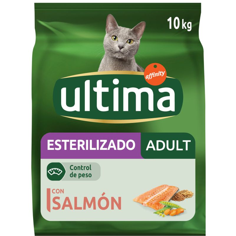 Ultima Chats Stérilisés, saumon & orge
