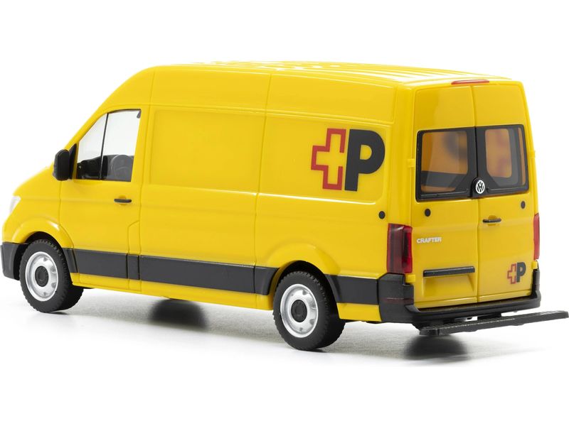 ACE Lieferwagen VW Crafter Post 1:87 Schweizer Post – Detailgetreuer Lieferwagen im Miniaturformat