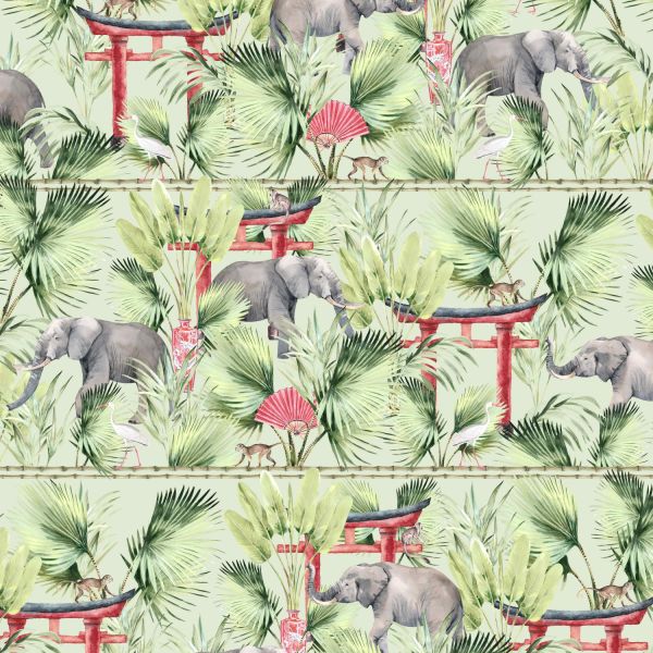 Creative Lab Amsterdam Ritual Elephant Behang 200 x 280 cm