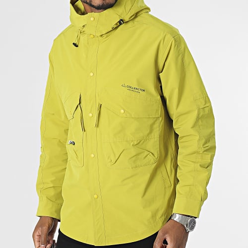 Veste Capuche Vert Anis