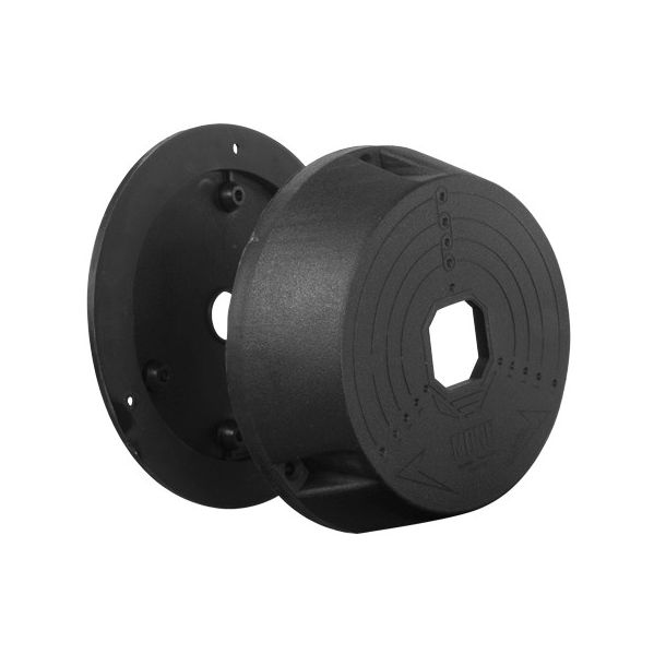 Cambox Caixa de Conexões P/ Câmaras Domo (preto) - CBOX-JB311-B
