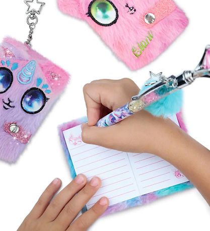 Nebulöse Sterne Notizbuch - Fuzzy Mini