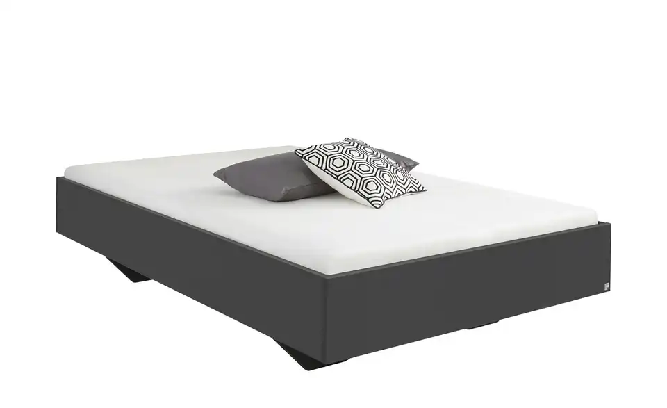 Futonbett Phoenix Grau 120 cm