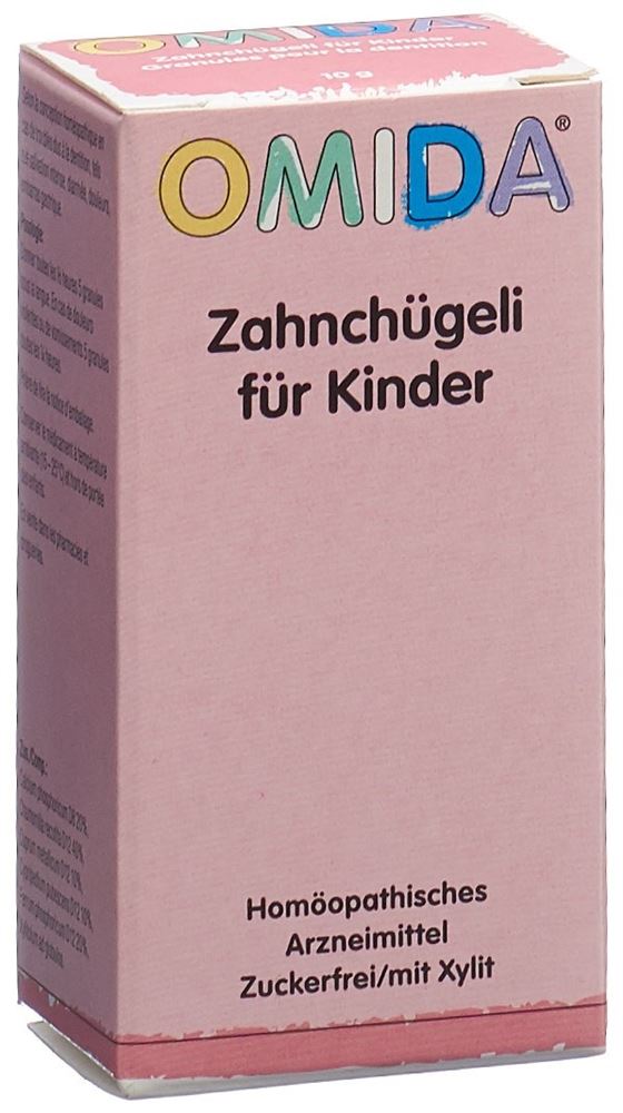 Omida Zahnchügeli für Kinder Glob ohne Zucker Fl 10 g