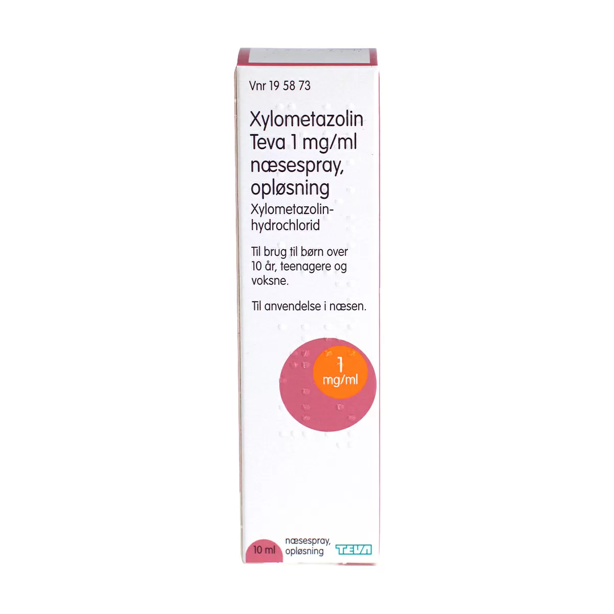 Xylometazolin Teva 1 mg/ml - 10 ml