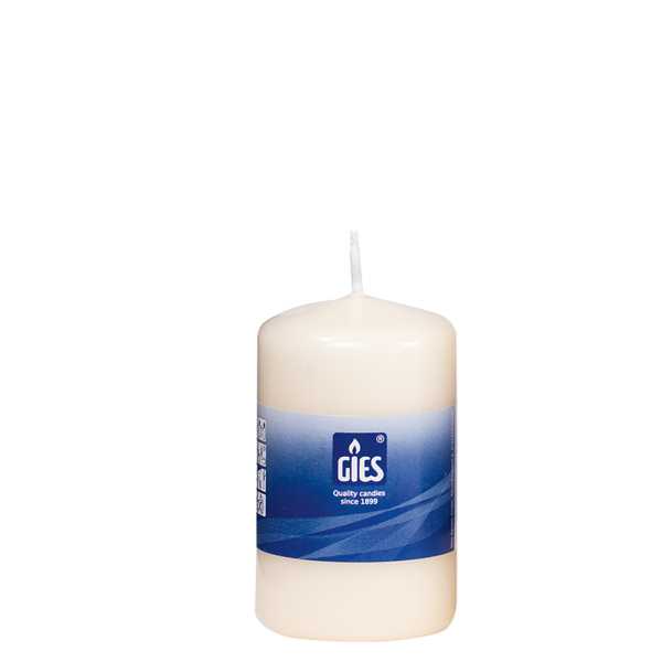Stumpenkerze 80x48mm champagner
