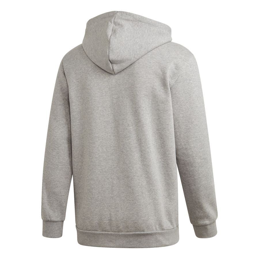 adidas Originals Sweat à Capuche 3-Stripes FZ - Gris/Blanc