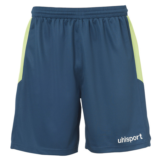 Calção Gol Petróleo/verde Flash Uhlsport