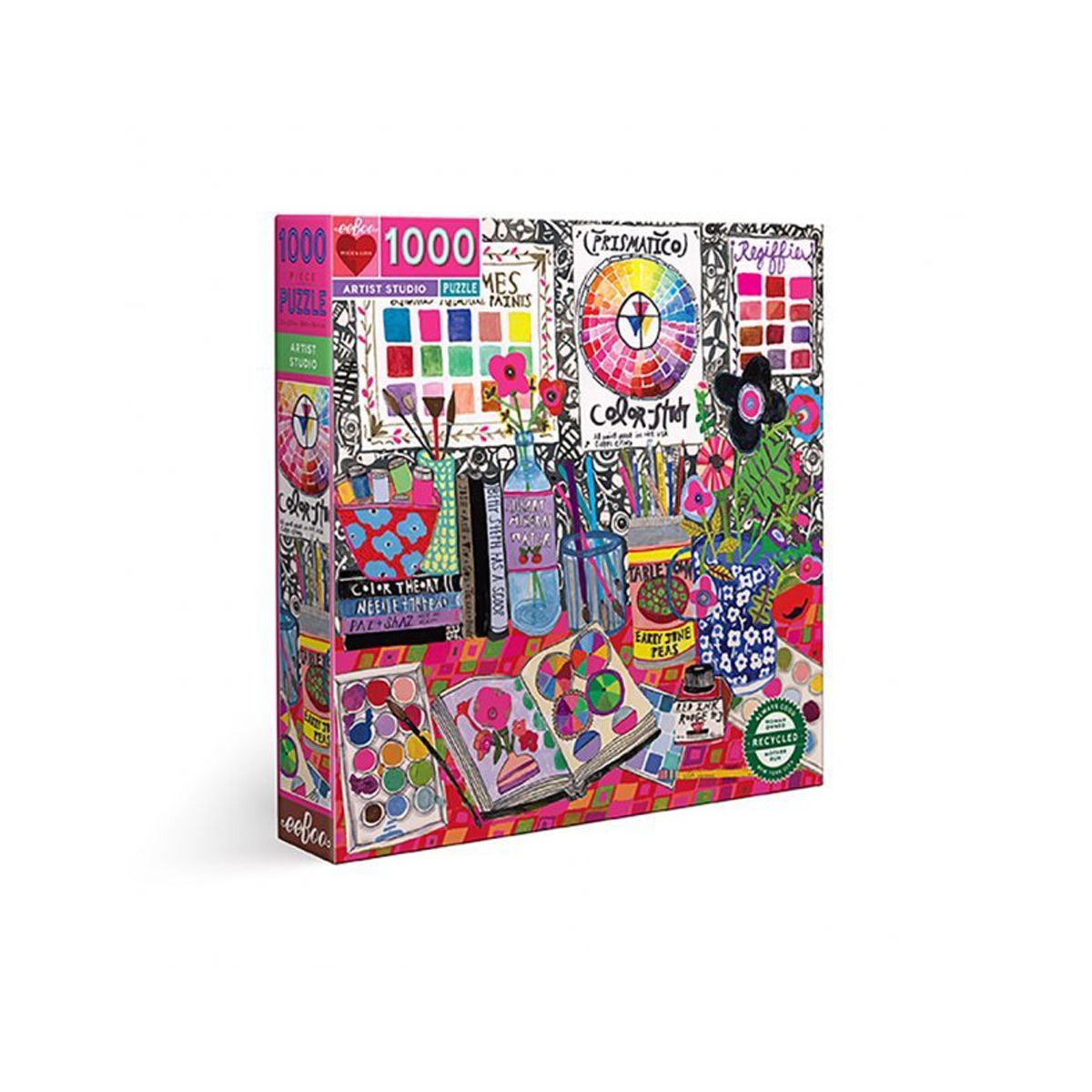 Puzzle Artist studio 1000 pièces .