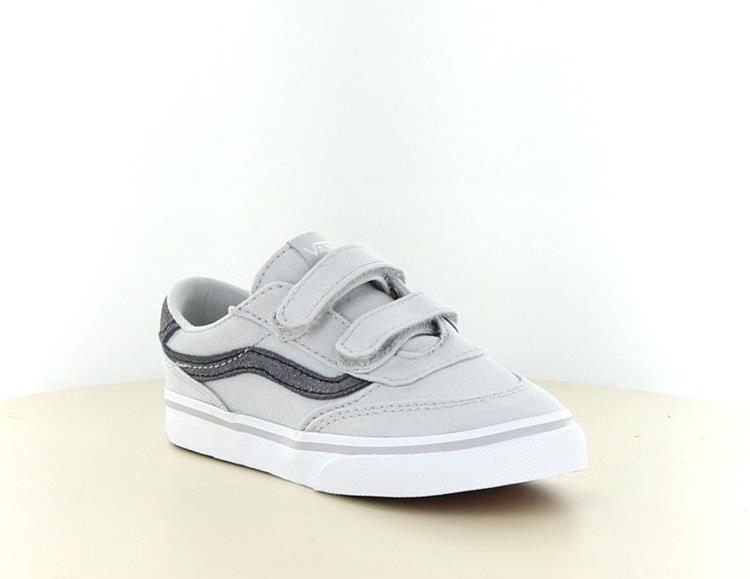 Vans Brooklyn LS Velcro Shimmer lunar rock