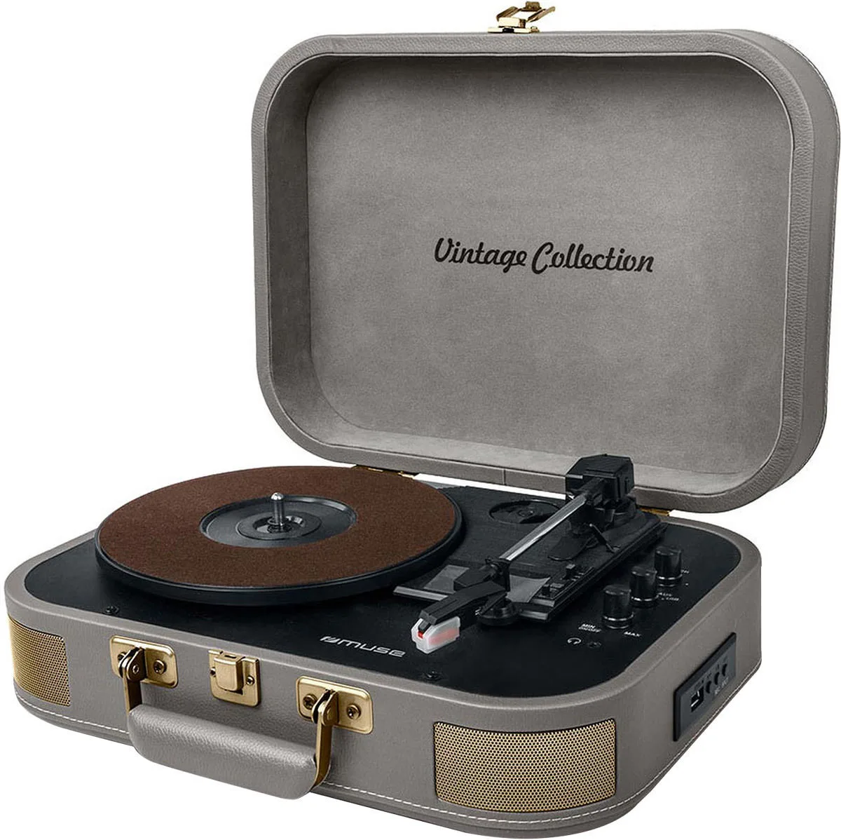 Muse MT-201 Gris Chaînes vinyle