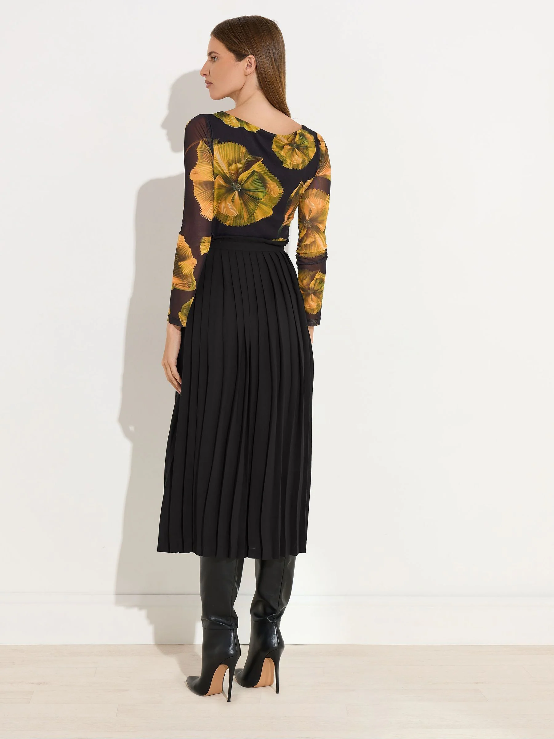 Star by Julien MacDonald Pleated Maxi Skirt