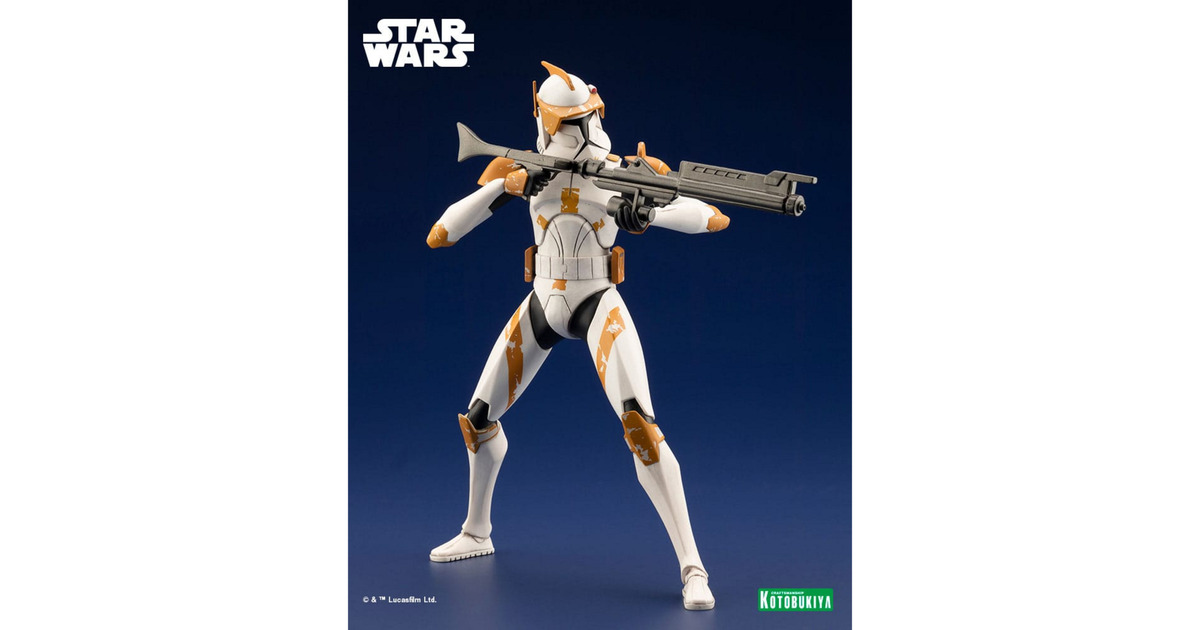 Star Wars The Clone Wars ARTFX Statue 1/10 Commander Cody 17 cm Speelfiguur