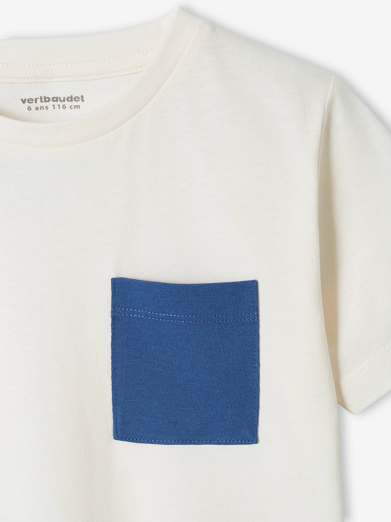 Conjunto com 3 camisetas de manga curta sortidas para meninos, na cor amarela.