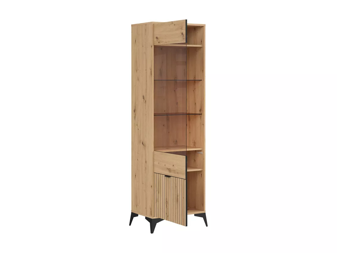Vitrine 2 portes Mao Bois