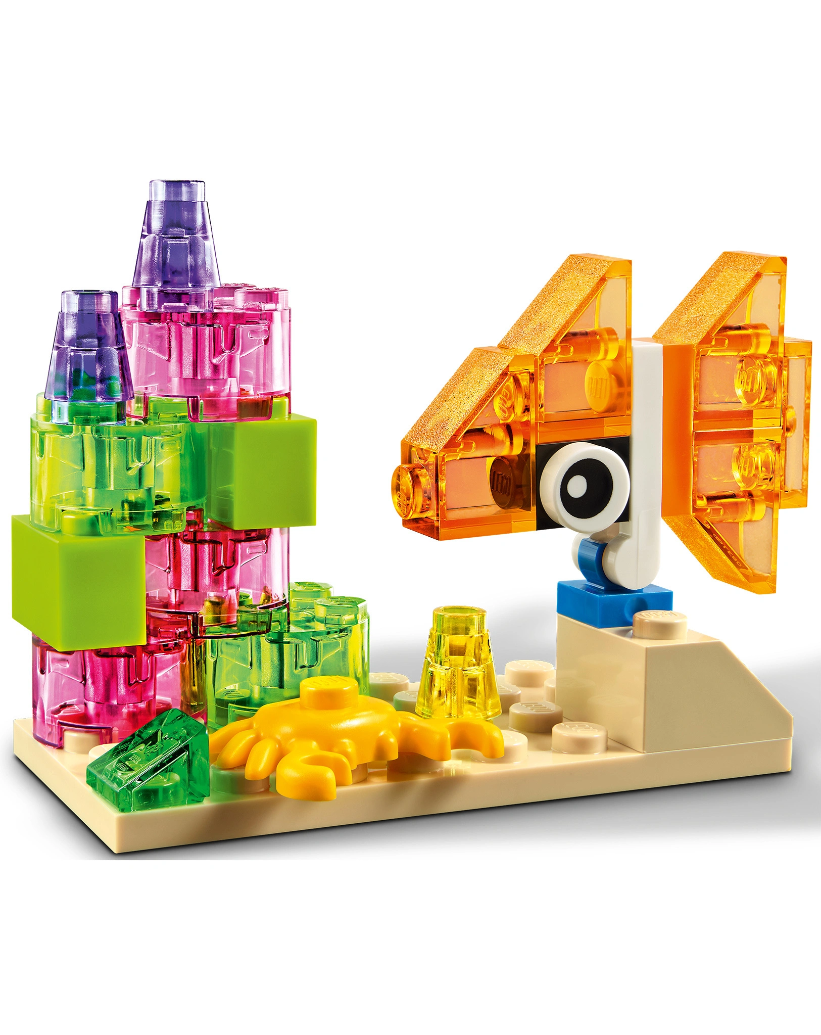LEGO® 11013 Classic Kreativ-Bauset mit durchsichtigen Steinen