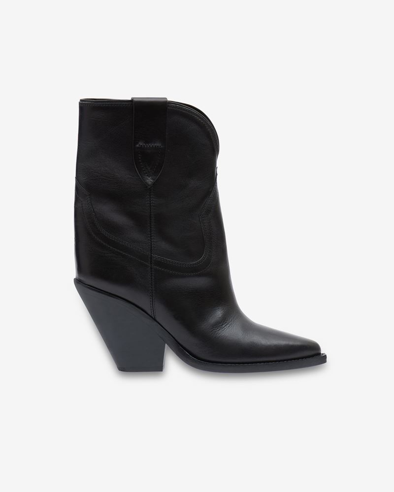 BOTTINES EN CUIR DE VEAU LEYANE