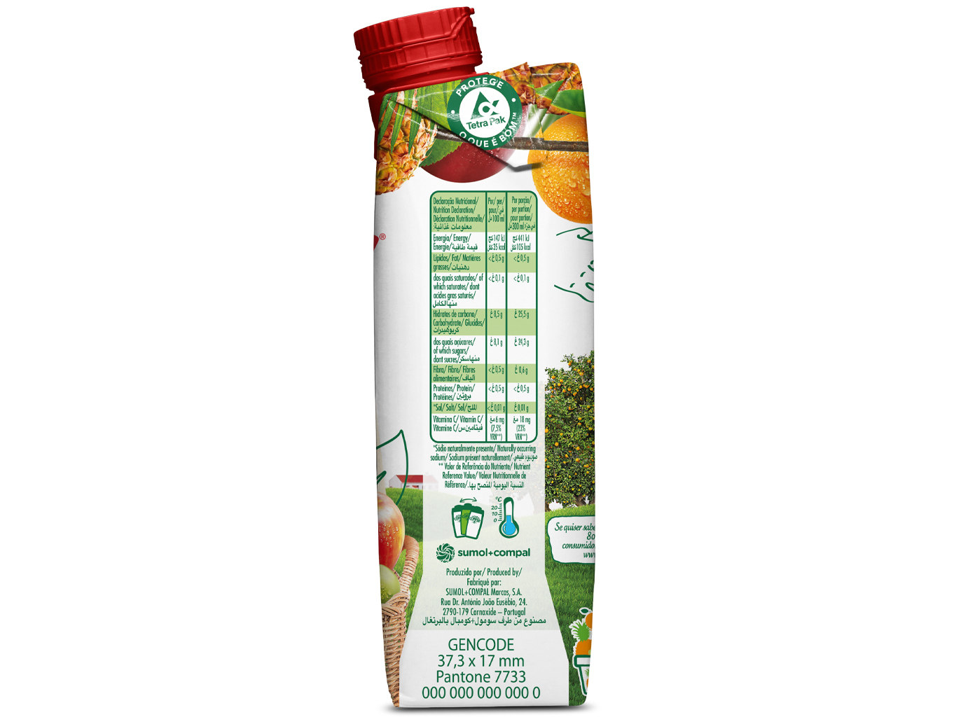 NECTAR COMPAL CLÁSSICO TUTTI-FRUTTI 0.30L