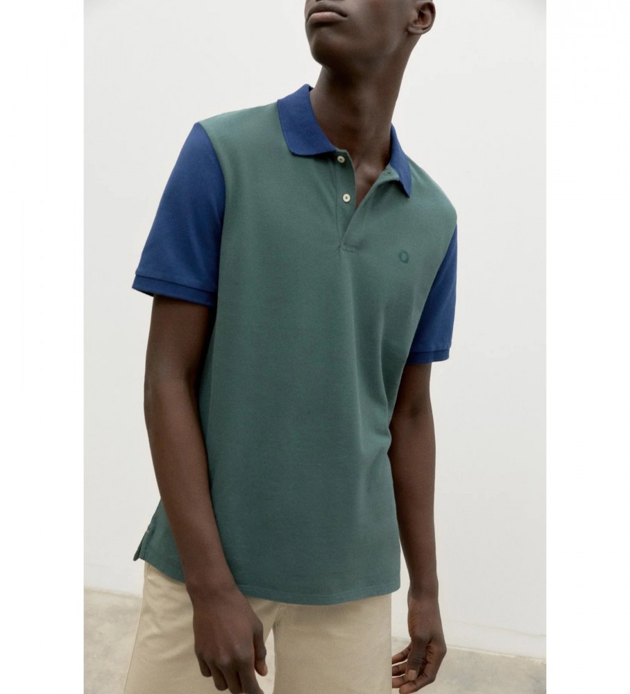 ECOALF Polo Bloquialf verde
