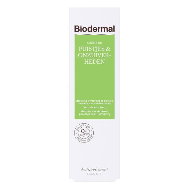 Biodermal Crème bij Onzuiverheden 30 ML