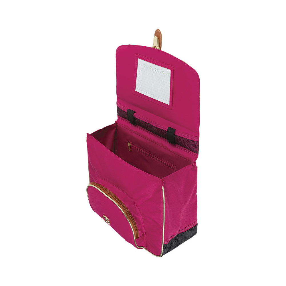 Cartable Paloma framboise