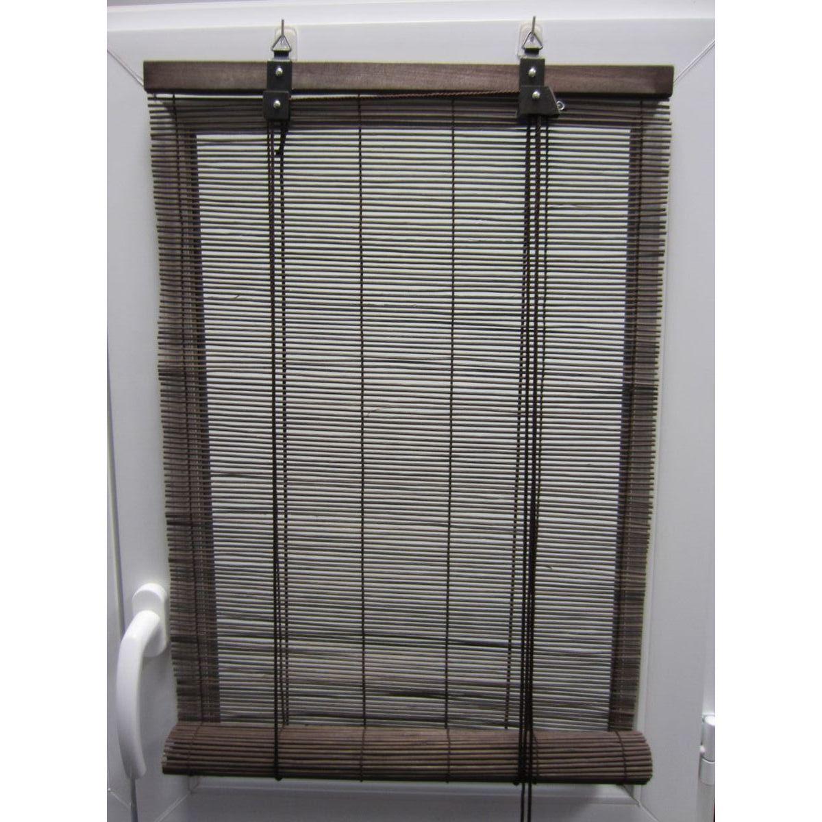 STORE ENROULEUR BAGUETTES BAMBOU 120X180CM MARRON