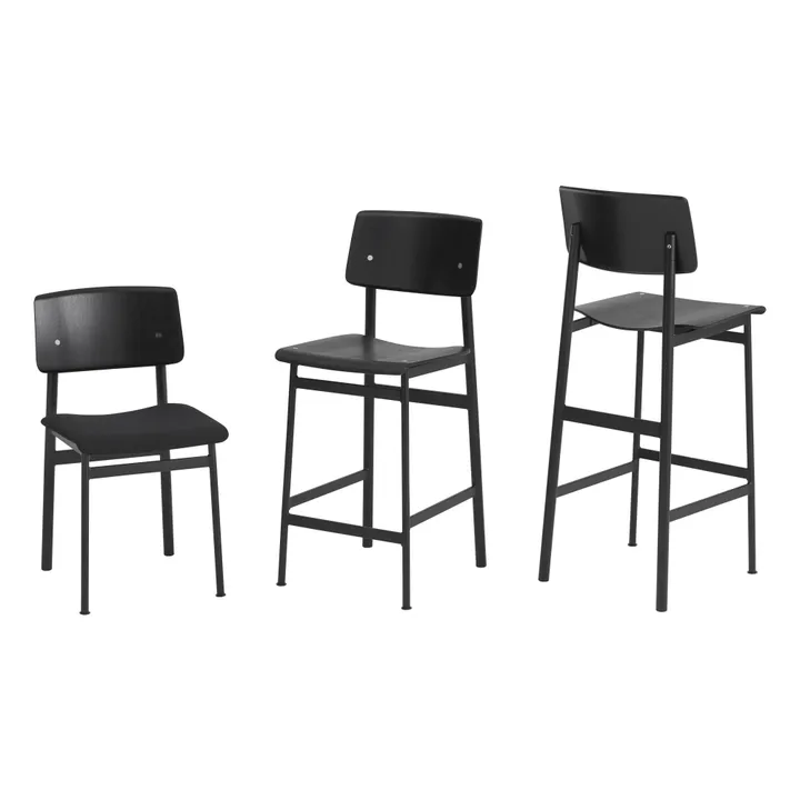 Muuto Tabouret de bar Loft 65 cm | Chêne noir