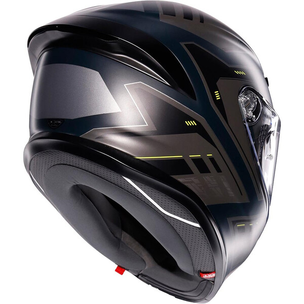 AGV - Casque K6 S Enhance Gris Mat / Jaune fluo
