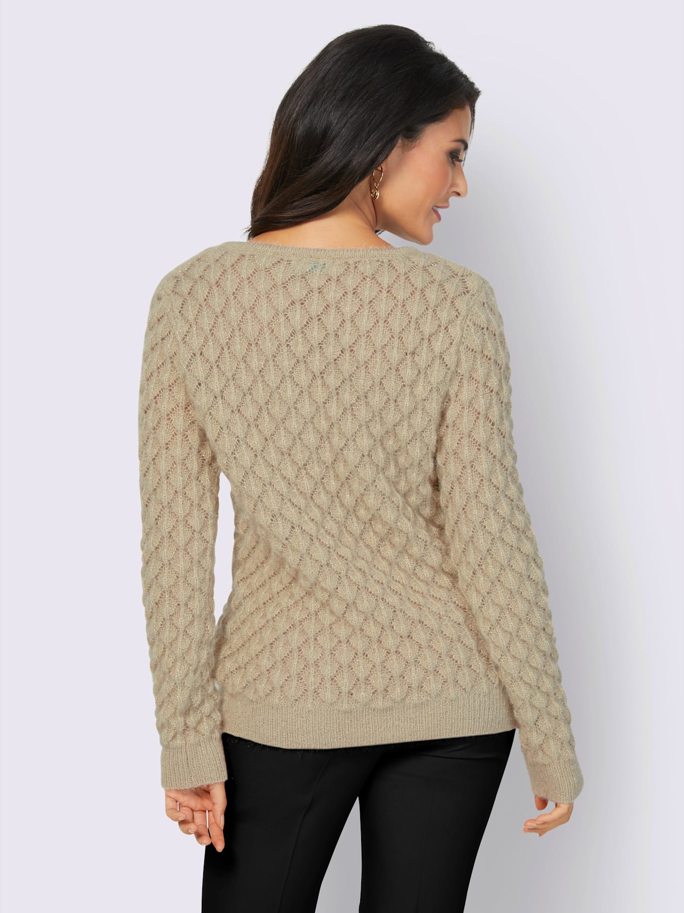 Pull superbe motif ajouré