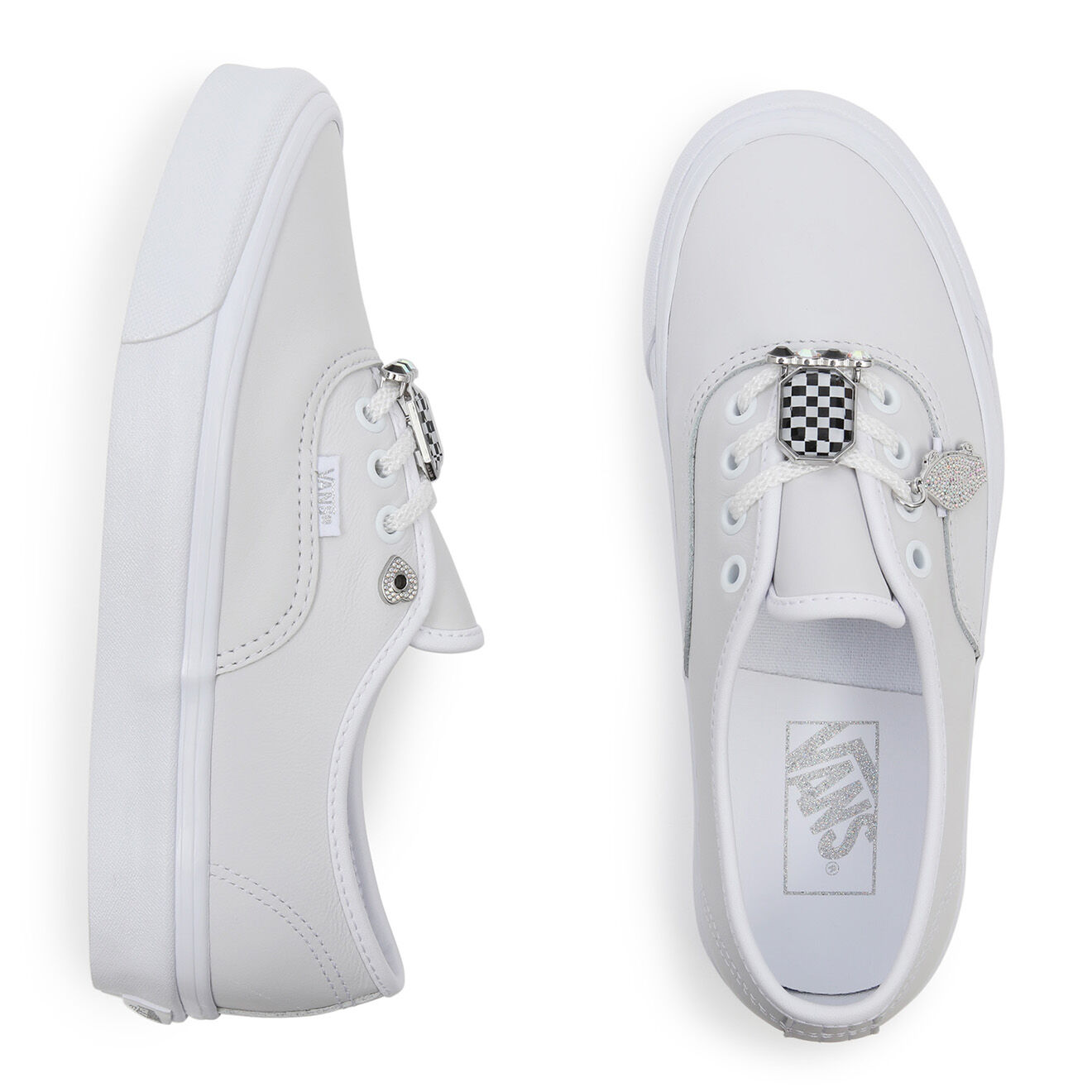 Vans Sneakers en Cuir Authentic 44 DX gris clair