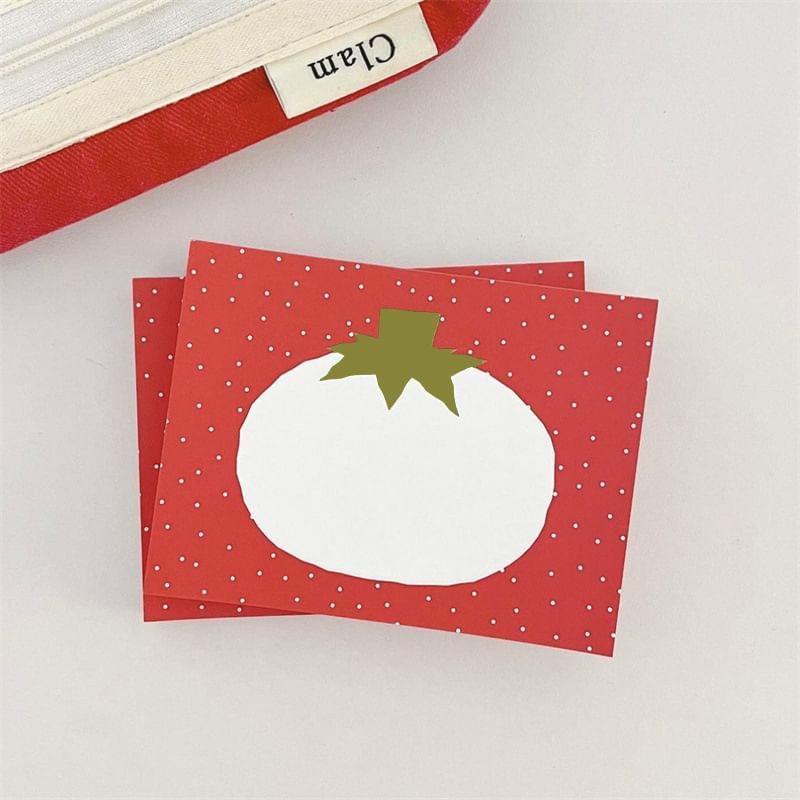 CraftmadeDIY - Tomaten memoblok