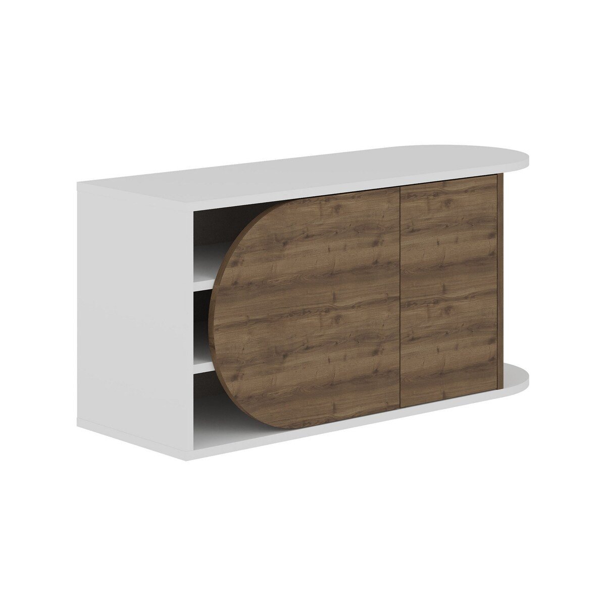 Calicosy - Schoenenkast Nova - 104 cm - Houtlook | Wit